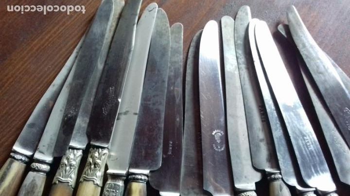 Antig&uuml;edades: Cuchillos con mango de hueso - Foto 5