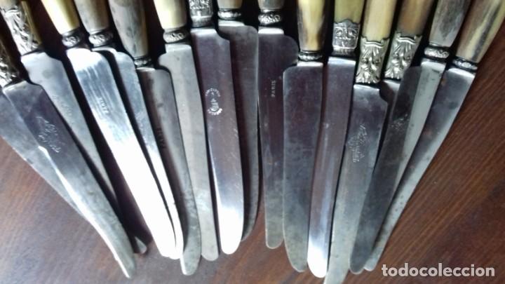 Antig&uuml;edades: Cuchillos con mango de hueso - Foto 6