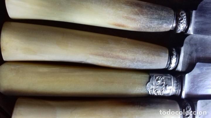 Antig&uuml;edades: Cuchillos con mango de hueso - Foto 7