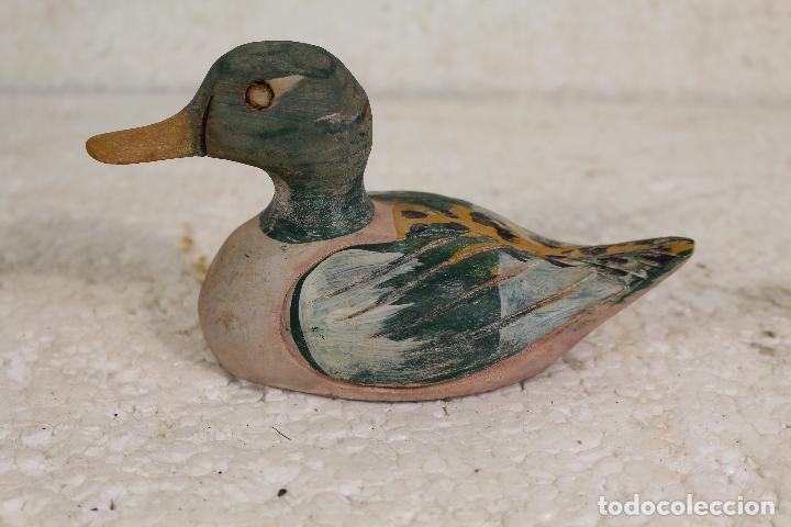 Antig&uuml;edades: pato de madera - Foto 3