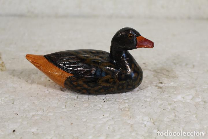 Antig&uuml;edades: pato de madera - Foto 4