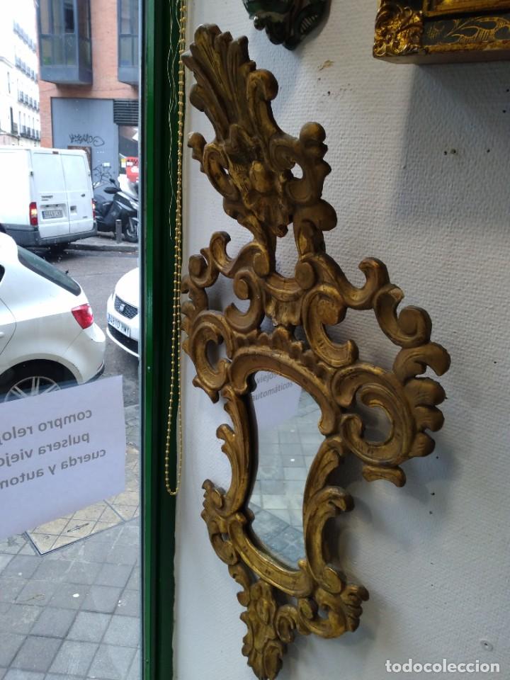 Antig&uuml;edades: Espejo en cornucopia REF-7845 - Foto 3