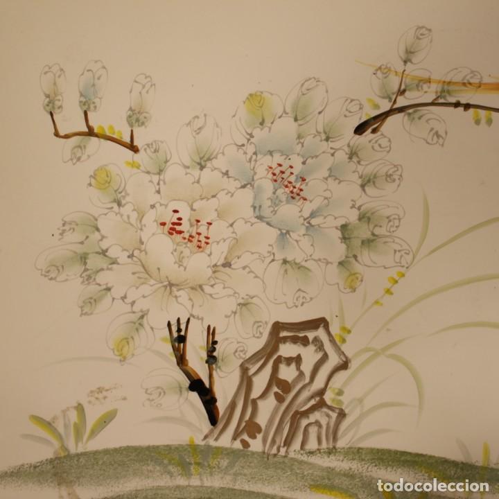 Antig&uuml;edades: Cuatro mesitas de sal&oacute;n lacadas y pintadas - Foto 11