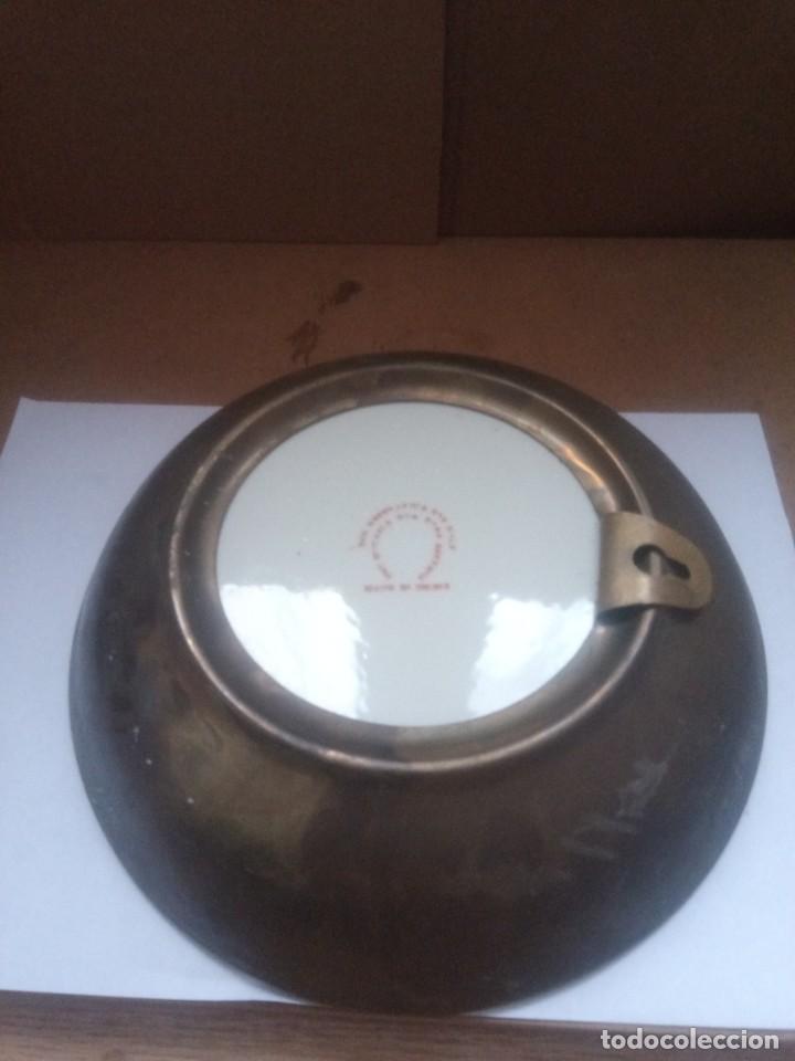 Antig&uuml;edades: Plato antiguo con bronce - Foto 2