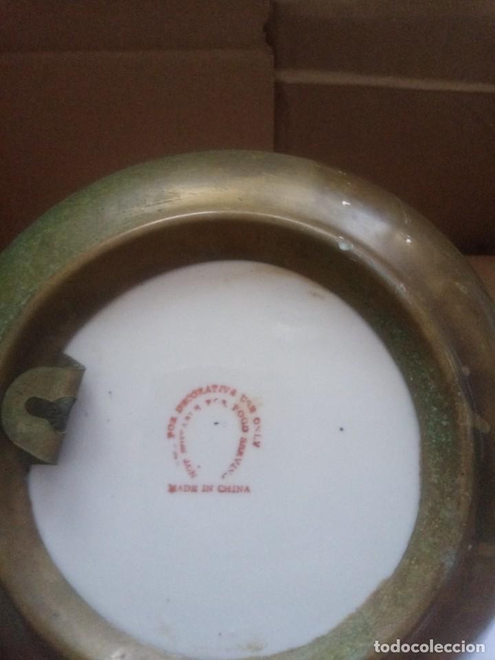 Antig&uuml;edades: Plato antiguo con bronce - Foto 2