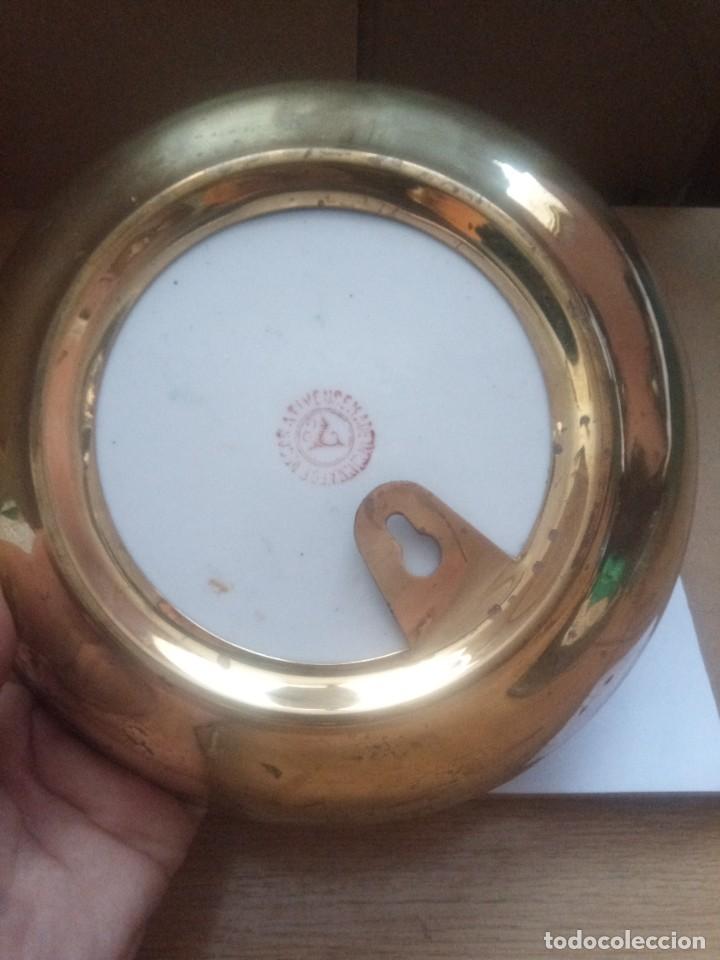 Antig&uuml;edades: Plato antiguo con bronce - Foto 2
