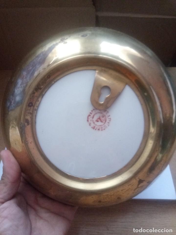 Antig&uuml;edades: Plato antiguo con bronce - Foto 2
