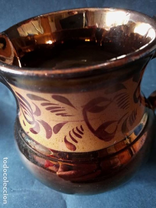 Antig&uuml;edades: Jarra de ceramica de reflejo de Bristol - Foto 2