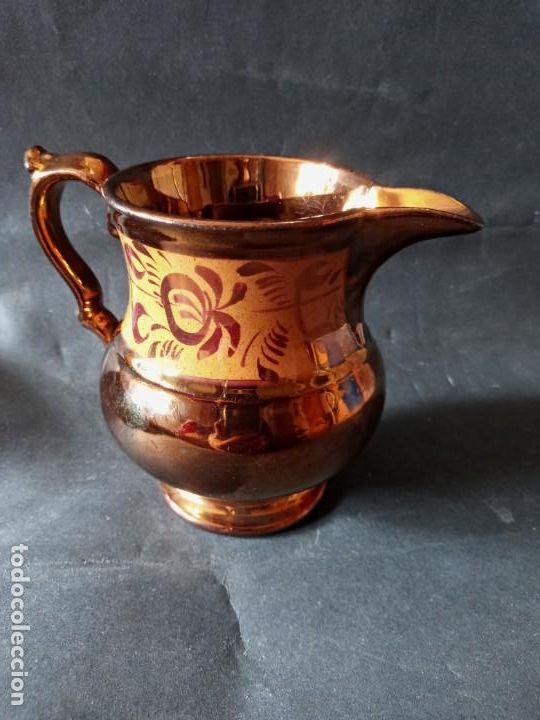 Antig&uuml;edades: Jarra de ceramica de reflejo de Bristol - Foto 1