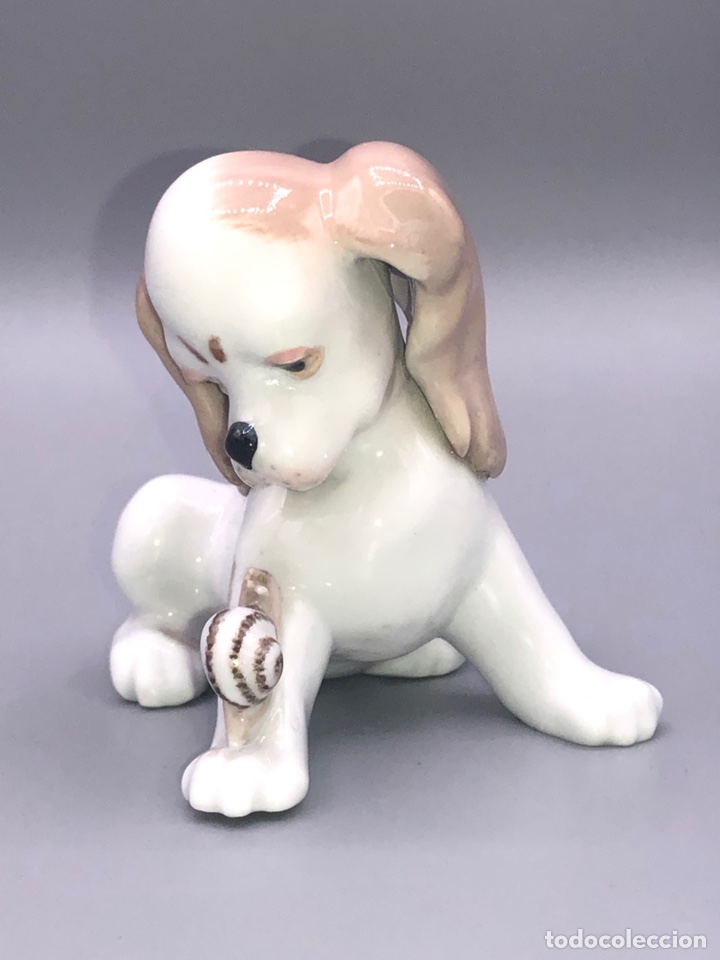 Antig&uuml;edades: REF: PP101G &ldquo;PERRITO Y CARACOL&rdquo; LLADR&Oacute; - Foto 2