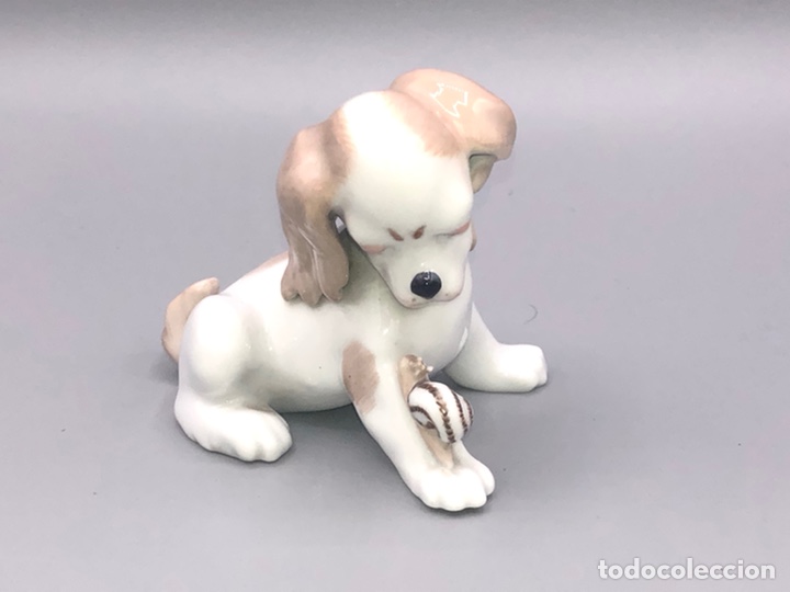 Antig&uuml;edades: REF: PP101G &ldquo;PERRITO Y CARACOL&rdquo; LLADR&Oacute; - Foto 1