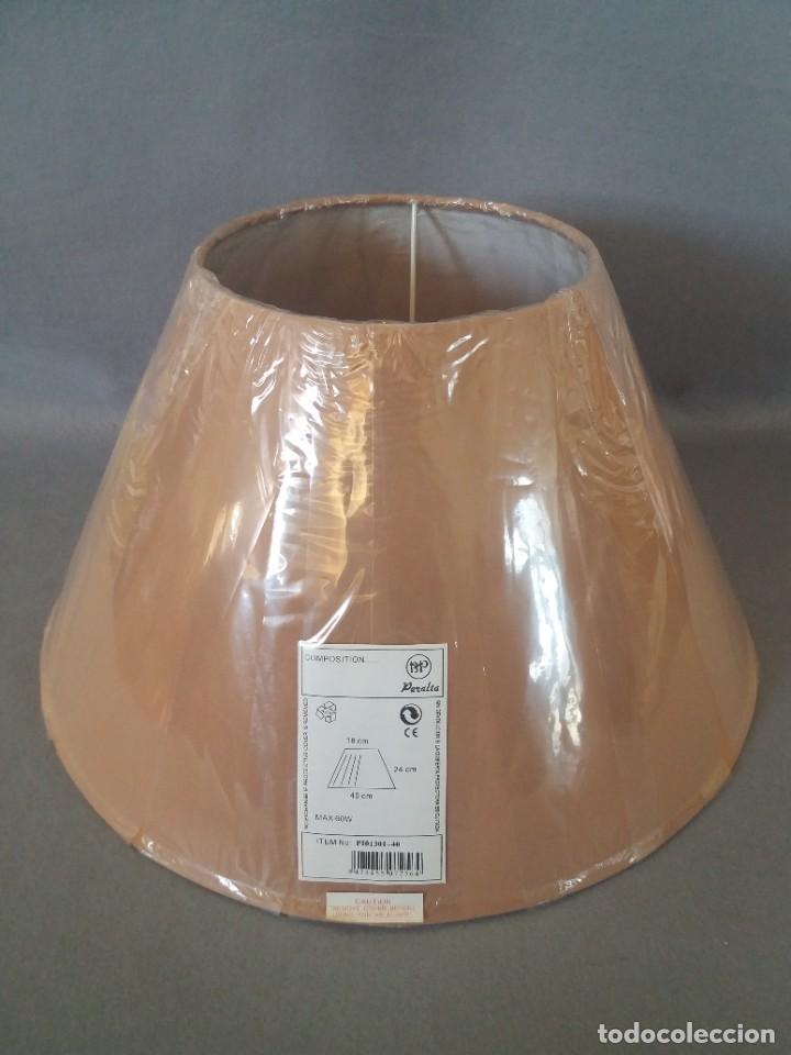 Antig&uuml;edades: pantalla para lampara ( nueva) DE 35CM - Foto 2