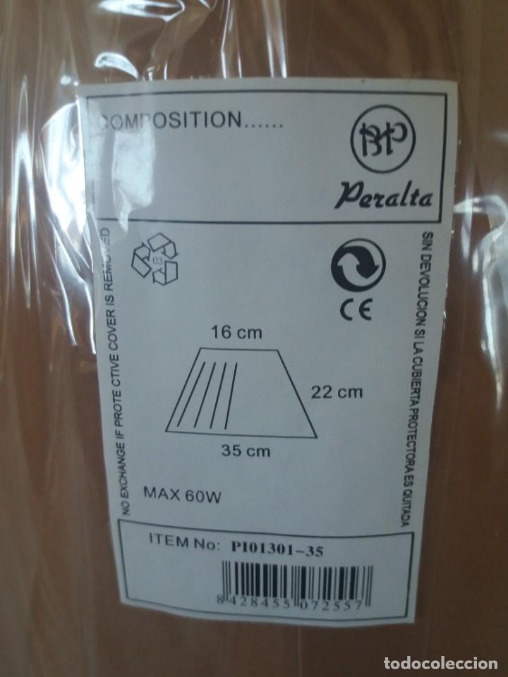 Antig&uuml;edades: pantalla para lampara ( nueva) DE 35CM - Foto 5