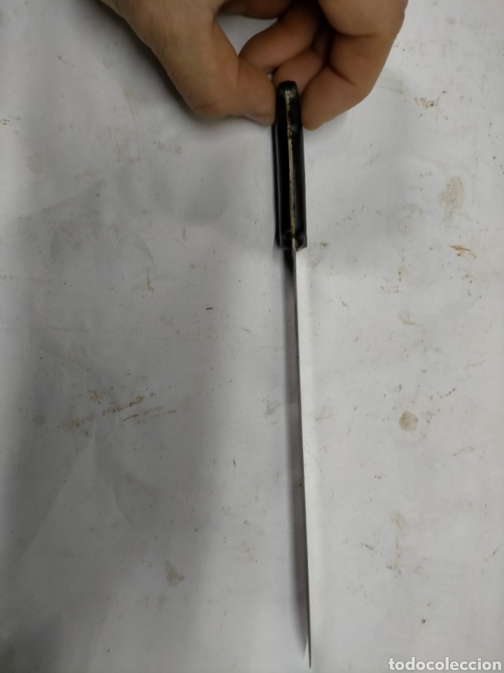 Antig&uuml;edades: Machete antiguo 25 cm total - Foto 4
