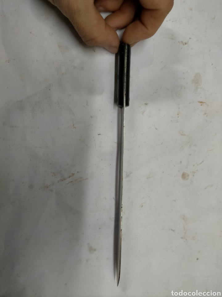Antig&uuml;edades: Machete antiguo 25 cm total - Foto 6