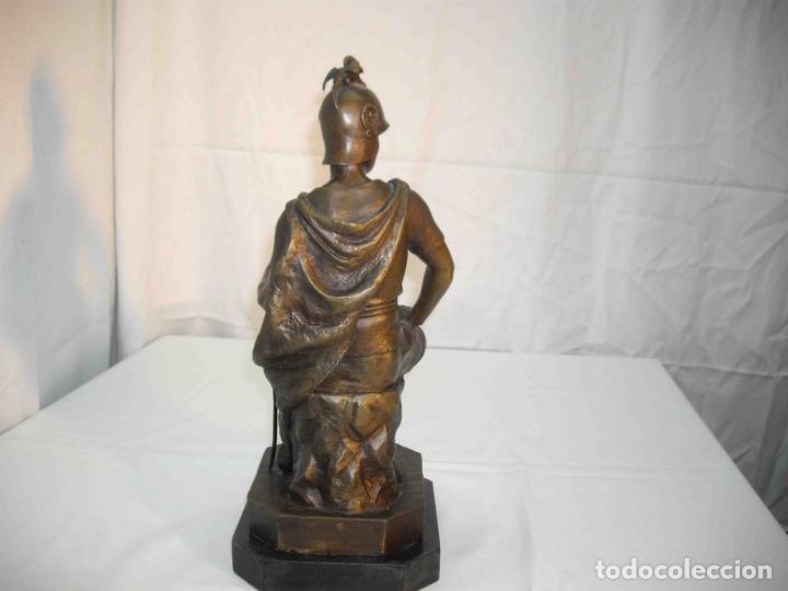 Antig&uuml;edades: FIGURA BRONCE SOLDADO CLASICO - Foto 6