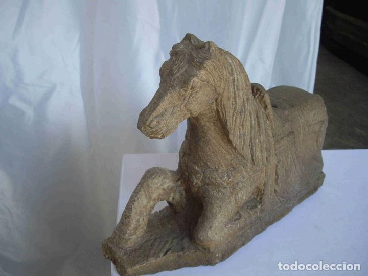 Antig&uuml;edades: CABALLO PIEDRA - Foto 2