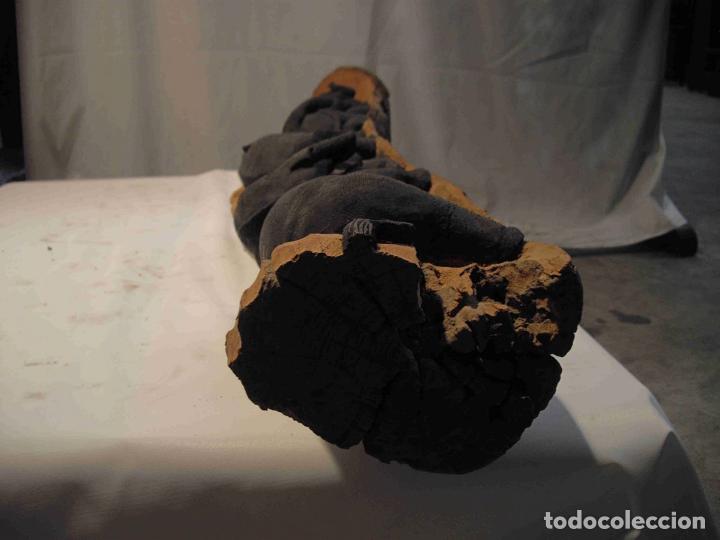 Antig&uuml;edades: TALLA TRONCO 5 ELEFANTES 160 cm - Foto 7