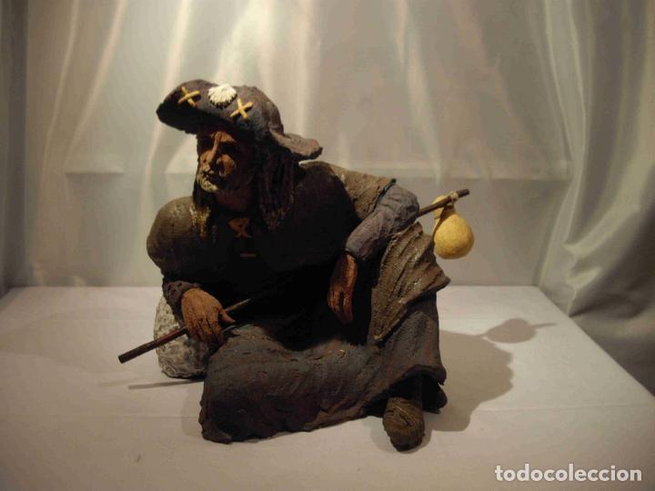 Antig&uuml;edades: ESCULTURA PEREGRINO - Foto 2
