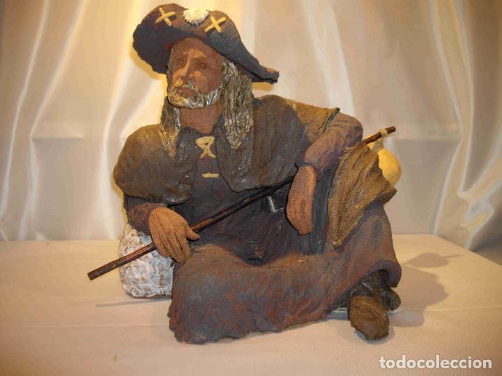 Antig&uuml;edades: ESCULTURA PEREGRINO - Foto 3