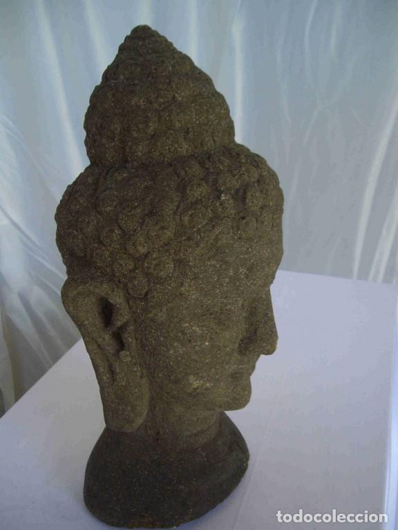 Antig&uuml;edades: CABEZA DEWI PIEDRA 44 - Foto 2