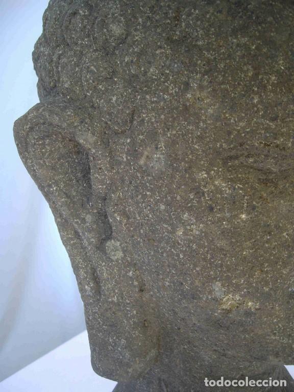 Antig&uuml;edades: CABEZA DEWI PIEDRA 44 - Foto 5