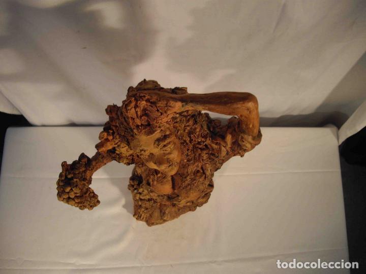 Antig&uuml;edades: FIGURA TERRACOTA MUJER CON RACIMO - Foto 7