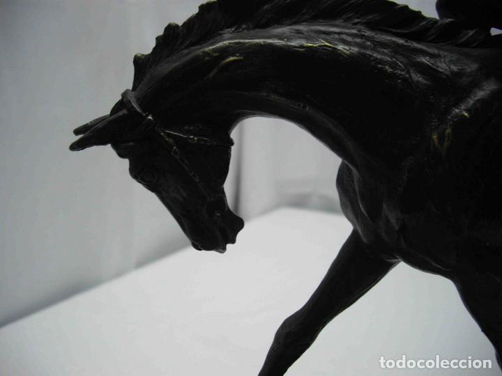 Antig&uuml;edades: FIGURA BRONCE JOKEY - Foto 5