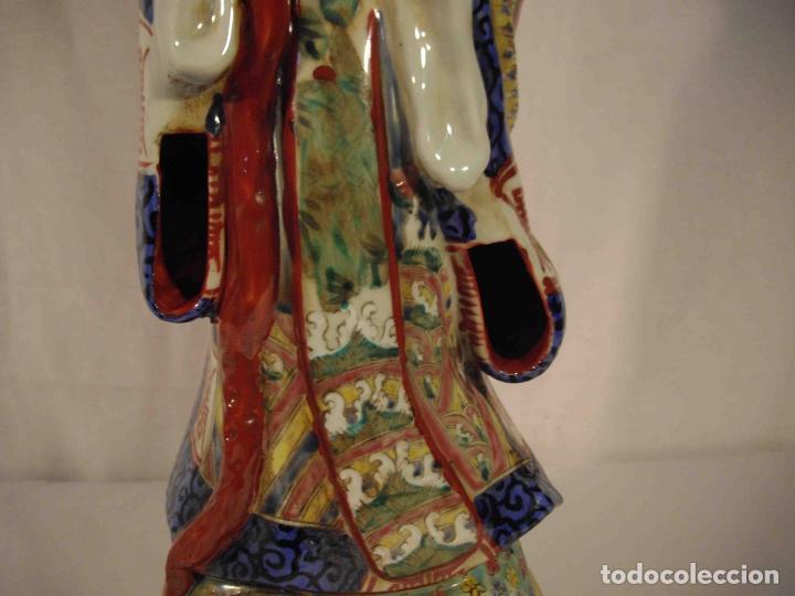 Antig&uuml;edades: FIGURA PORCELANA MAGO CHINO E - Foto 5
