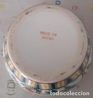 Antig&uuml;edades: ANTIGUO MACETERO DE PORCELANA CHINA - Foto 4