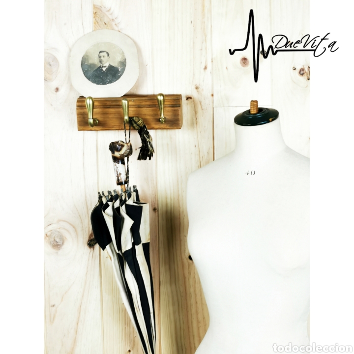 Antig&uuml;edades: PERCHERO MANETAS PUERTA ANTIGUA - Foto 1
