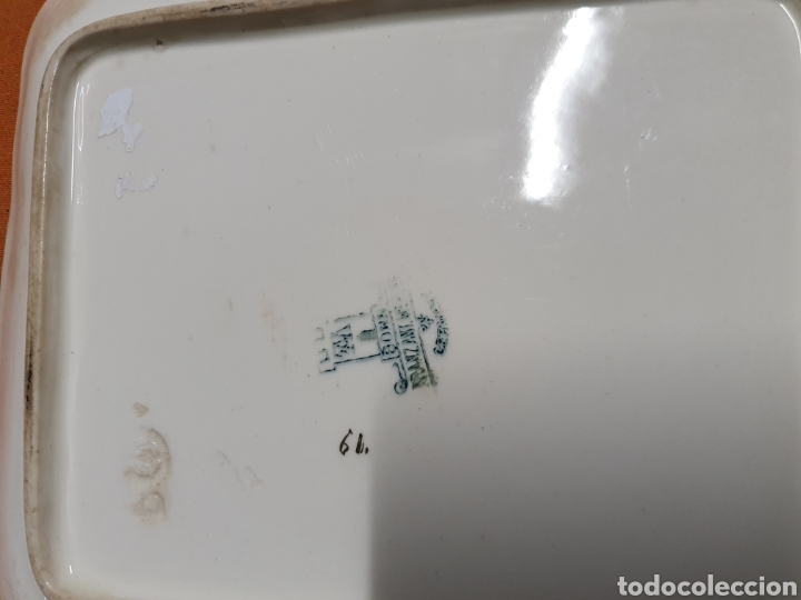 Antig&uuml;edades: Quesera Porcelana - Foto 3