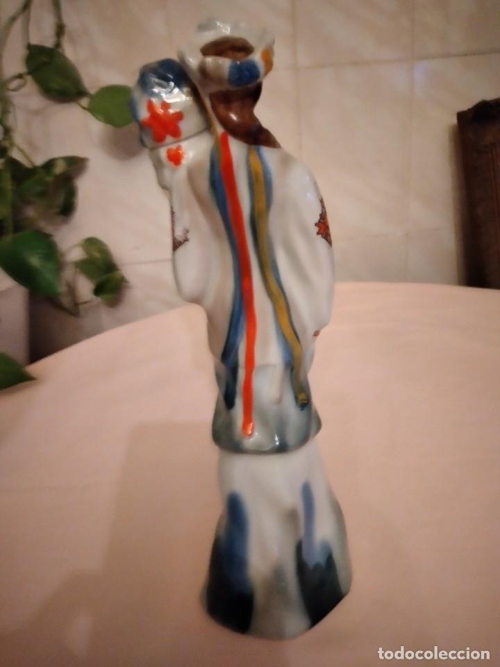 Antig&uuml;edades: BOTELLA EN PORCELANA RUSA - Foto 5