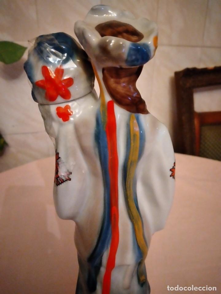 Antig&uuml;edades: BOTELLA EN PORCELANA RUSA - Foto 6