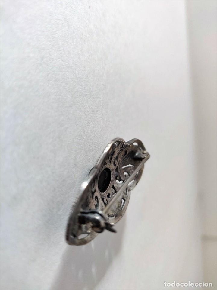 Antig&uuml;edades: Broche plata vieja - Foto 7
