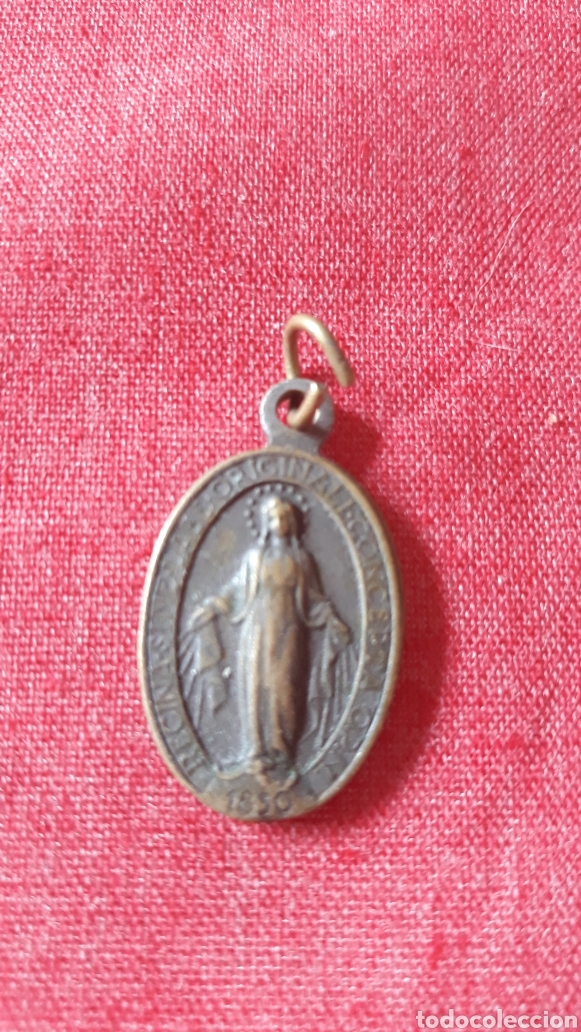 Antig&uuml;edades: Medalla de la Milagrosa. - Foto 1