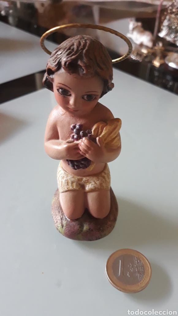 Antig&uuml;edades: Ni&ntilde;o Jes&uacute;s Pan y Vino. - Foto 3