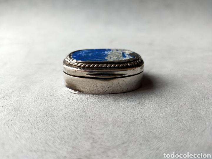 Antig&uuml;edades: CAJA DE PLATA Y LAPISLAZULI. - Foto 7