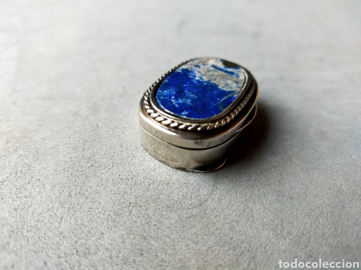 Antig&uuml;edades: CAJA DE PLATA Y LAPISLAZULI. - Foto 12