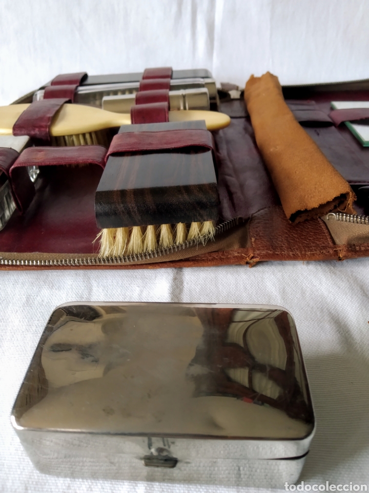 Antig&uuml;edades: ANTIGUO NECESER DE CABALLERO - Foto 30