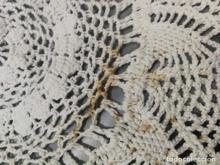 Antig&uuml;edades: GRAN LOTE DE ANTIGUOS PA&Ntilde;ITOS DE CROCH&Eacute; - Foto 24