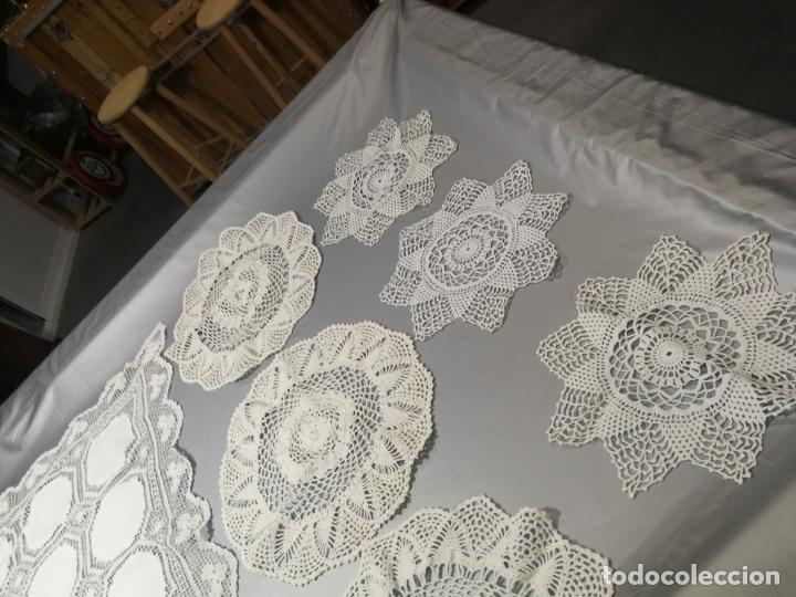 Antig&uuml;edades: GRAN LOTE DE ANTIGUOS PA&Ntilde;ITOS DE CROCH&Eacute; - Foto 26