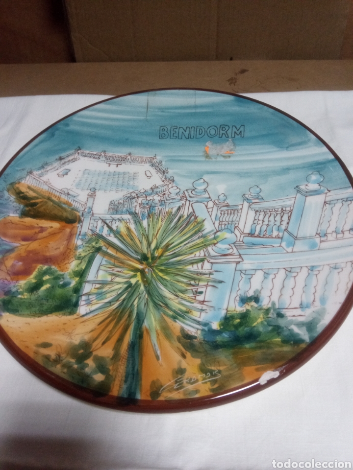 Antig&uuml;edades: Plato antiguo - Foto 1