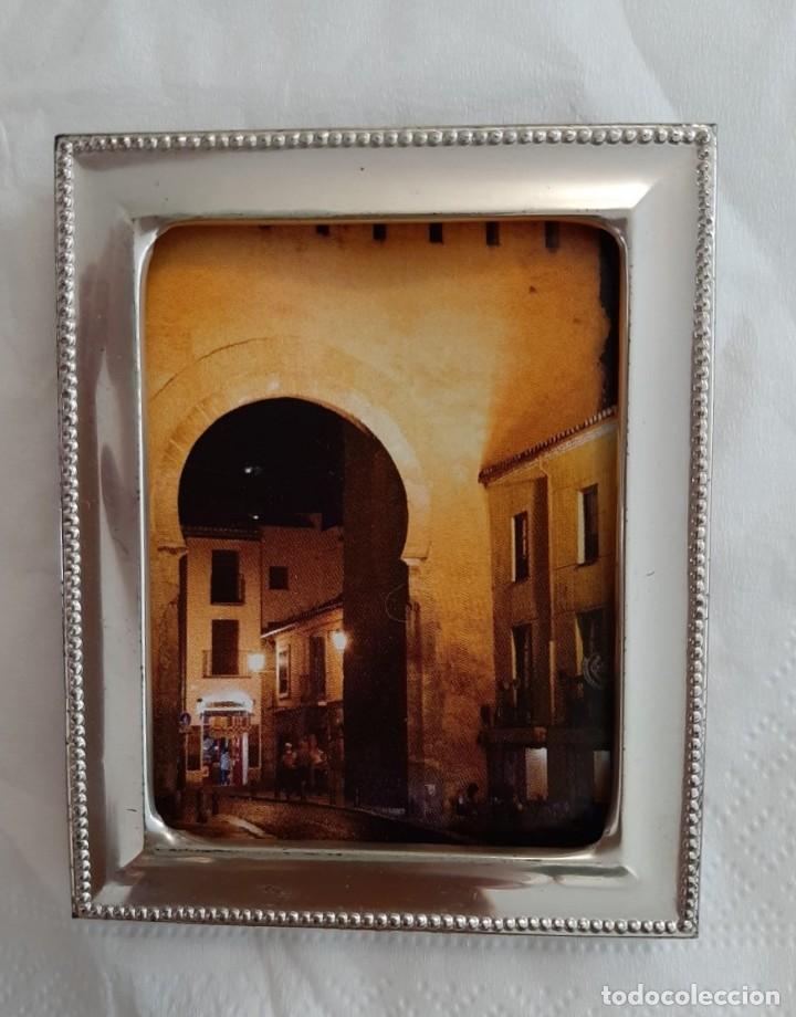 Antig&uuml;edades: MARCO PEQUE&Ntilde;O DE PLATA - Foto 1