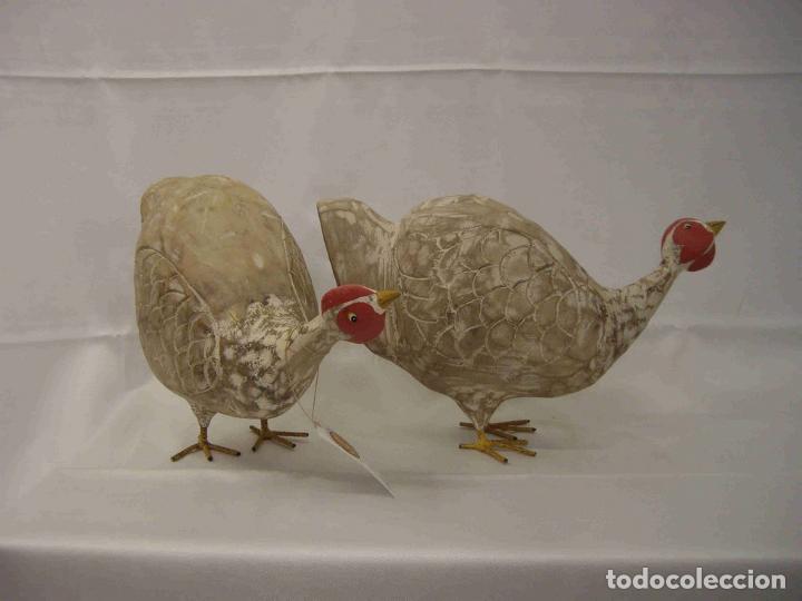 Antig&uuml;edades: GALLINAS ANGOLA - Foto 2