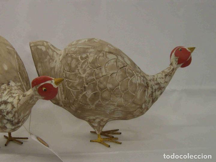 Antig&uuml;edades: GALLINAS ANGOLA - Foto 3