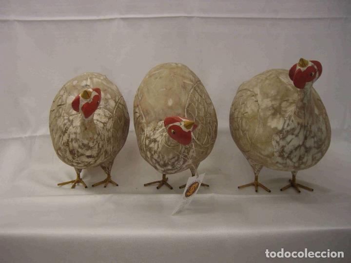 Antig&uuml;edades: GALLINAS ANGOLA - Foto 1
