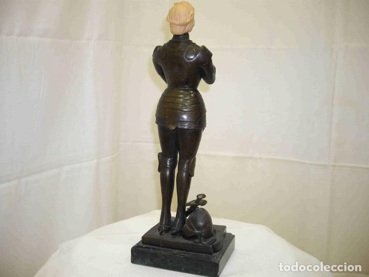 Antig&uuml;edades: FIGURA JUANA DE ARCO - Foto 3
