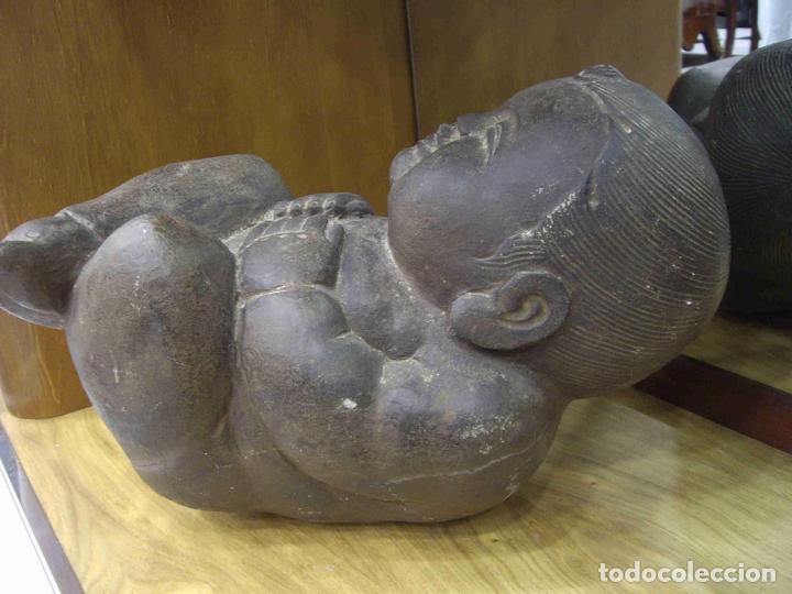 Antig&uuml;edades: NI&Ntilde;O PIEDRA ACOSTADO - Foto 4