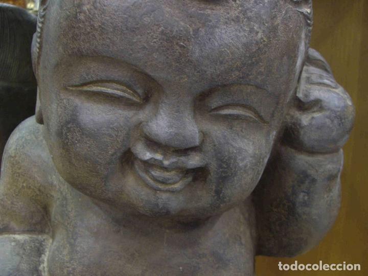 Antig&uuml;edades: NI&Ntilde;O PIEDRA SENTADO - Foto 2